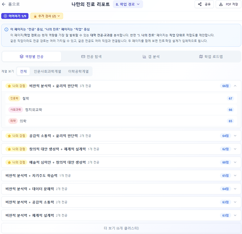 학업 경로